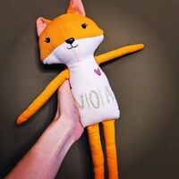 Fox Sewing Pattern PDF Make a Fox or Wolf Woodland Animal - Etsy Canada
