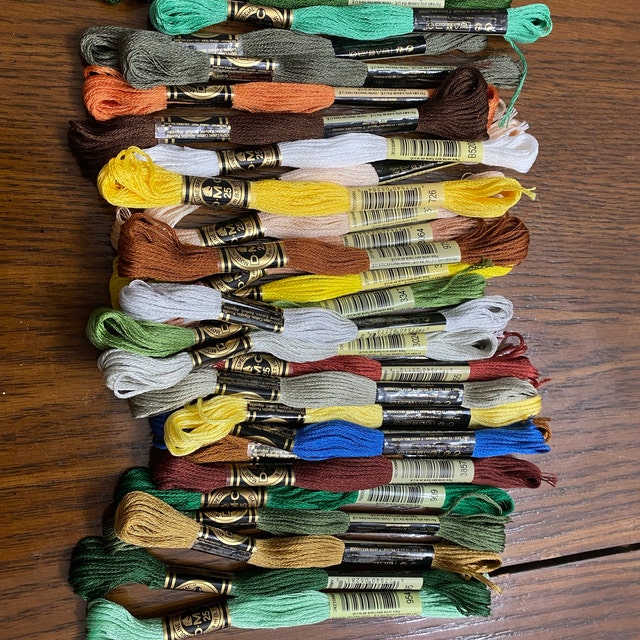 DMC Embroidery Floss art. 117 Pick Your Color and Quantity Select the TOTAL  Number of Skeins in the Dropdown and Message Me the Colors 