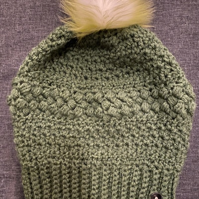 Easy Crochet Pattern-crochet Hatjasmine Beanie Hat Pattern-crochet Hat ...