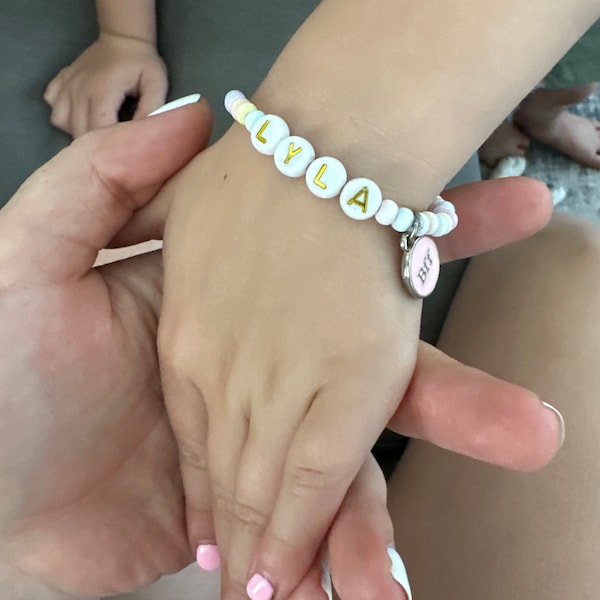 Long Kids Tassel Yellow Embroideried Stylish Chiffon Nail Bead