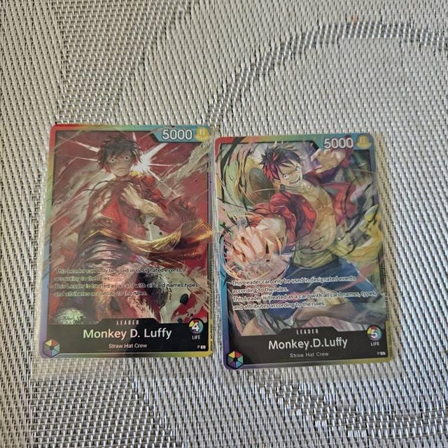 One Piece Proxy Card Holo - Monkey.d.luffy - OP-PR Leader Promo P