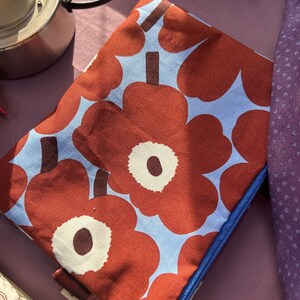 Marimekko Mini Unikko Poppy Cotton Fabric, Maija Isola 140x 46 Cm