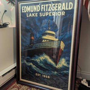 Sea and Ships | The SS Edmund Fitzgerald was a Great Lakes freighter built by Great Lakes