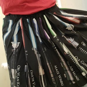 Star Wars, Light Saber Skirt for Gals, All Sizes, Plus Size