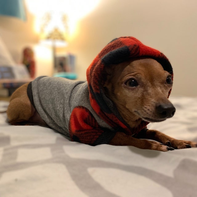 Dog Clothes Canadian Maple Leaf fleece dog hoodie Etsy