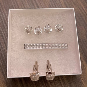 Pearl Bridal Jewelry SET Crystal Wedding Necklace SET - Etsy