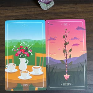 The Cracked Amethyst Tarot - Etsy