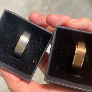 Mens Wedding Band, Brown Coffee Tungsten Ring, Mens Ring, Wedding Ring, Wedding Band Men, Anniversary Ring, Tungsten Ring