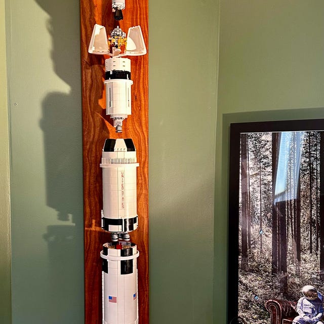 アポロ・サターンVロケット展示用壁掛けキット - Etsy 日本
