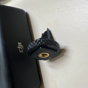 DJI Mic Tightymount Cold Shoe Screw Mount Adapter 3D Printed