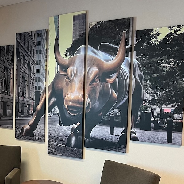 My  35.5Wx30H '' Zeven Running Horses Wall Art