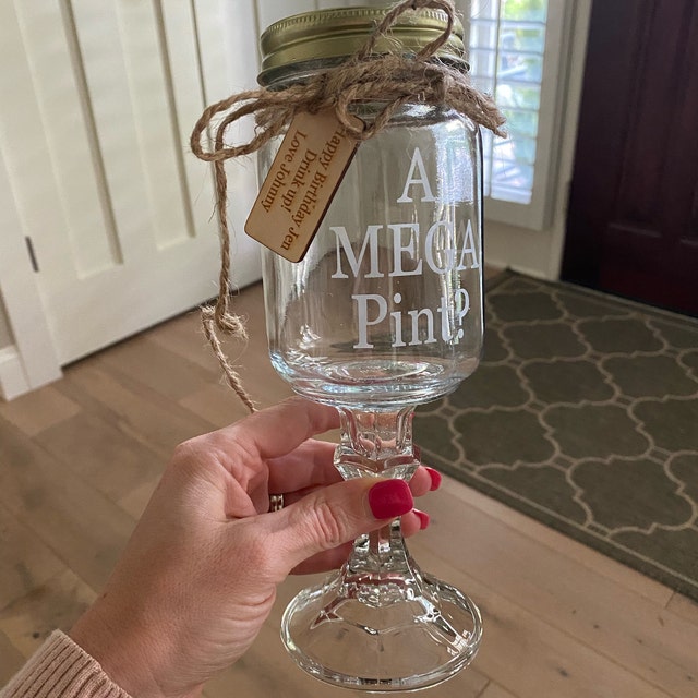 Mason Jar Wine Glasses - No-Brainer Gift Ideas! 