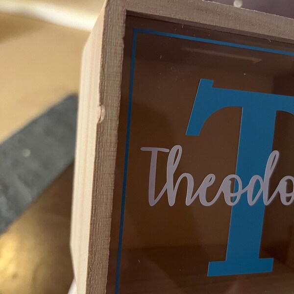 Money Boxes | Personalised ( Initial and Name ) - Etsy