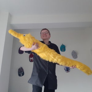 giant stuffed worm