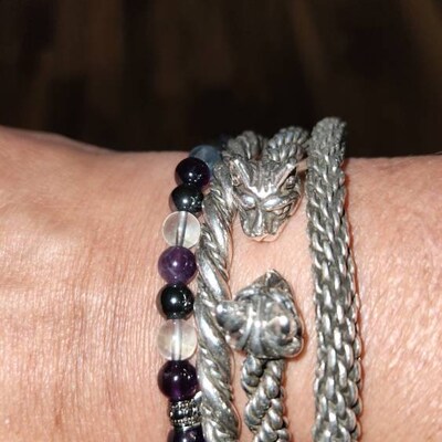 Bracciale Triplo Con Ametista | Patricia Papenberg Srl - Foto 3