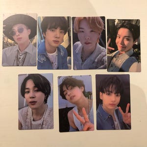Bts Memories 2021 Dvd Photocard - Etsy