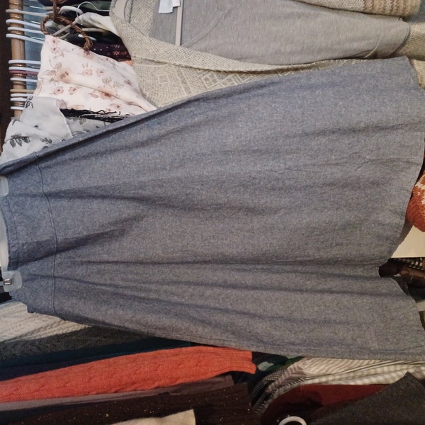 Women's A-Line Skirt with Chinese Ink Print main image 1