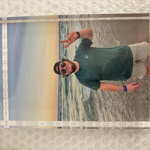 Sam added a photo of their purchase