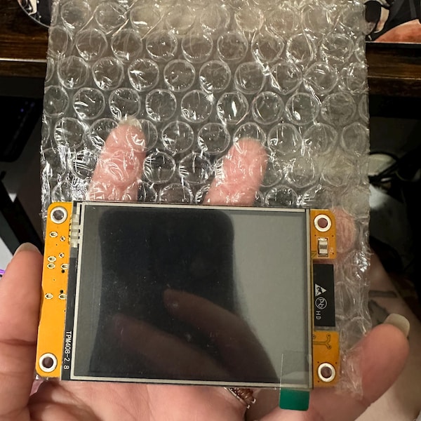 Protgen Screen Protogen Fursuit Touch Screen - 2.8'' Dual-mode, Custom GIF Animations ...