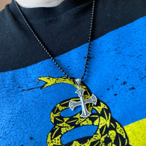 Templar  Pendant - Rhodium Black