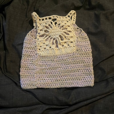 Boho Tank Top, Crochet Top, BUNDLE Lacy Lotus Tank Top, Adult and Child
