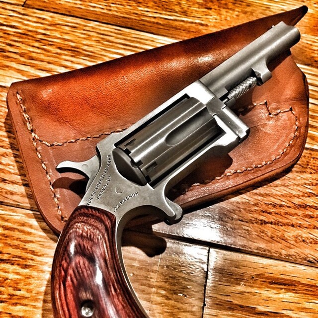 Cowboy Style Holster For NAA Sheriff Or Sidwinder With 2.5