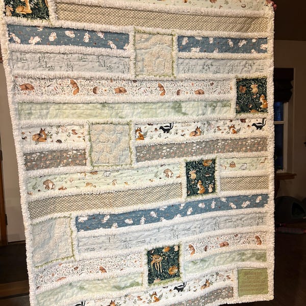 Petal Play Rag Quilt Pattern: Scalloped Edge Pattern (PDF Download ...