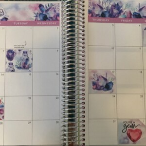 Printable Monthly Planner Stickers, Erin Condren Monthly Kit, Monthly ...