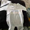Tutina Prematura Blu Con Elefante Ricamato | Tiny Chick Abbigliamento Neonato Prematuri