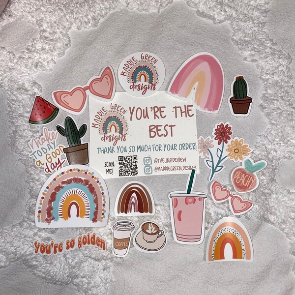 Mystery MINI Stickers Pack // Surprise, Random - Etsy