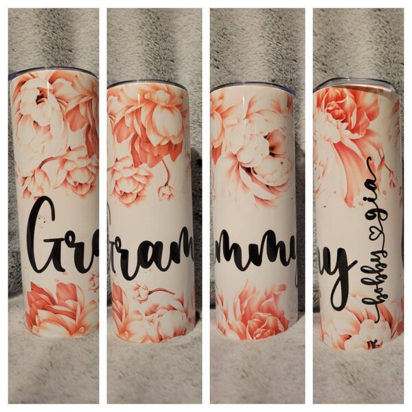 Coffee 20 Oz Skinny Tumbler Sublimation Design, Seamless Wrap 20 Oz ...