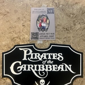 パイレーツ・オブ・カリビアン サイン - Etsy 日本
