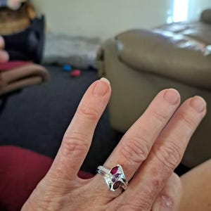 Kimberly added a photo of their purchase