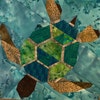 Turtle 2.0 Foundation Paper Piecing Pattern Swimming Hawaii Tropical ...