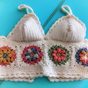 COSMOS CROP TOP Crochet Pattern - Etsy