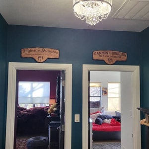 Personalized Dnd Wood Sign Medieval Wall Decor Dungeons and Dragons ...
