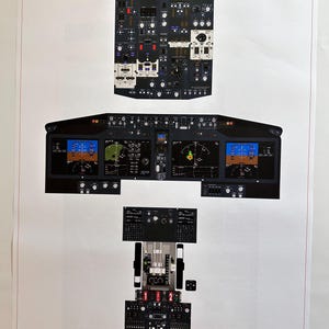 Boeing 737-8 MAX Cockpit Poster (digital Download) – Pilot
