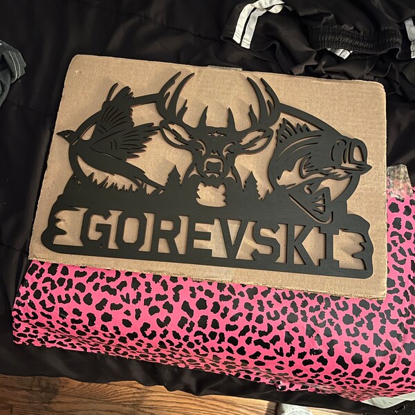 Hunting Sign, Born to Hunt, Personalized Hunting Sign/duck/buck/fish ...