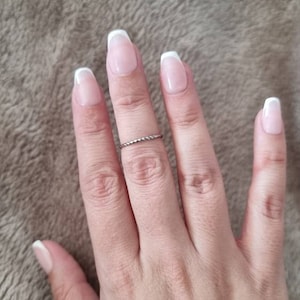 ZARA Press on Nails - Classic French - Set of 10 Luxury Made to ...