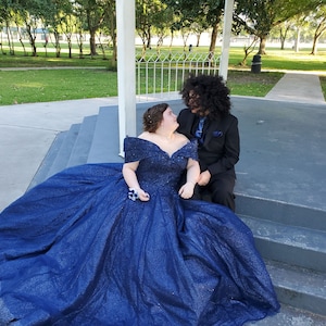 Dark blue quinceanera clearance dresses