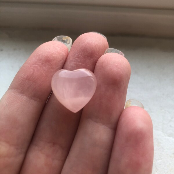 Tiny Pink Pocket Tokens Crystal Hearts || Original by Witchtok, Mini ...