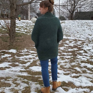 Crochet Pattern / Easy Cardigan From Rectangle / Beginner - Etsy