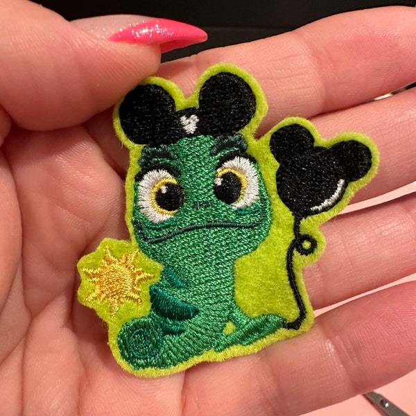 Pascal Tangled Inspired Machine Embroidery File 5 Sizes. - Etsy