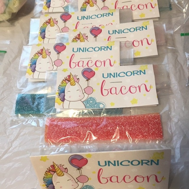 Unicorn Bacon Treat Bag Topper unicorn Birthday, Rainbow Birthday, Magical Party Self-editing With CORJL INSTANT DOWNLOAD Printable - Etsy unicorn-bacon-treat-bag-topper-unicorn-birthday-rainbow-birthday-magical-party-self-editing-with-corjl-instant-download-printable-etsy