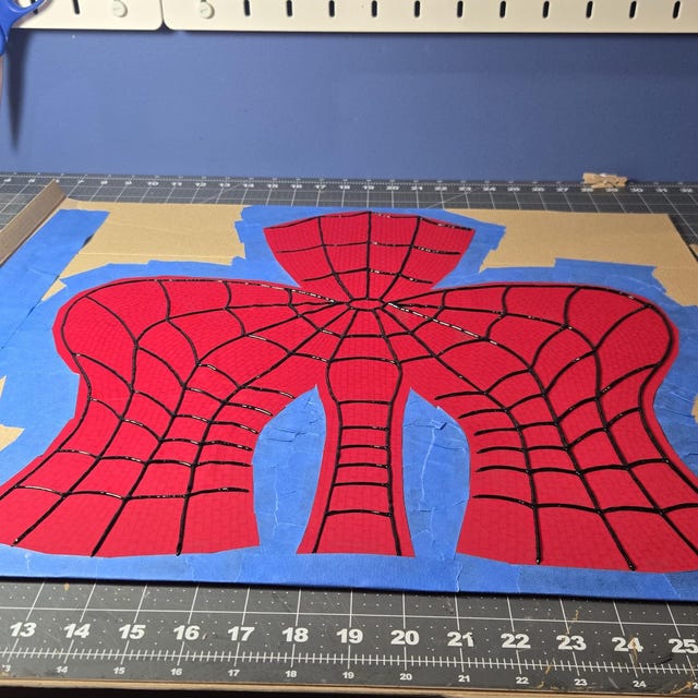 スパイダーマン：ブラン・ニュー・デイ マスク 縫製/ダイサブパターン