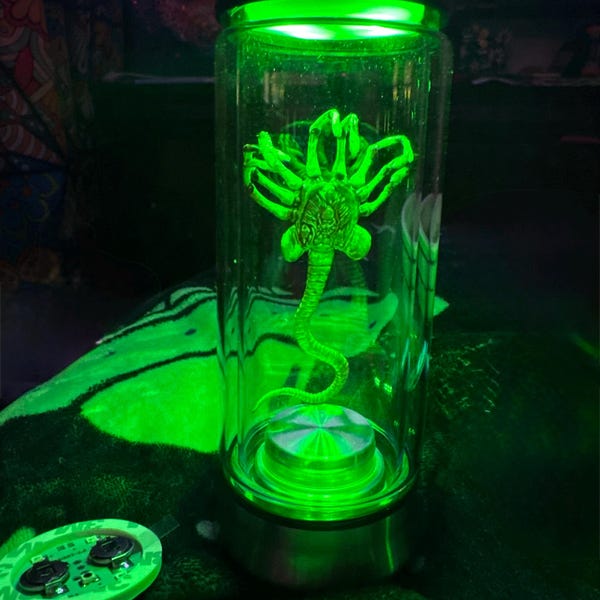 Alien Jar Xenomorph Specimen Facehugger Embryo Glass Jar Movie Prop - Etsy