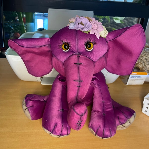 Huggable Patterns Huggable Elephant Pattern - PDF Instant Download - Etsy