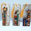 Meow Society Printable Bookmarks 10 Quirky Mixed Media Cat Bookmark ...