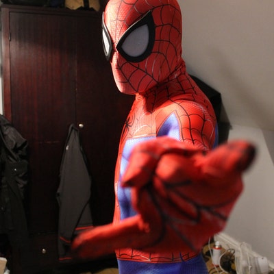 Spider-man Suit Peter B Parker Basic - Etsy