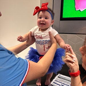 Rangers Baby Outfit, Rangers Girl's Outfit, Rangers Baby, Rangers, Rangers  Fan, Rangers Girl, Rangers Newborn Outfit, Rangers Outfit, Tutu